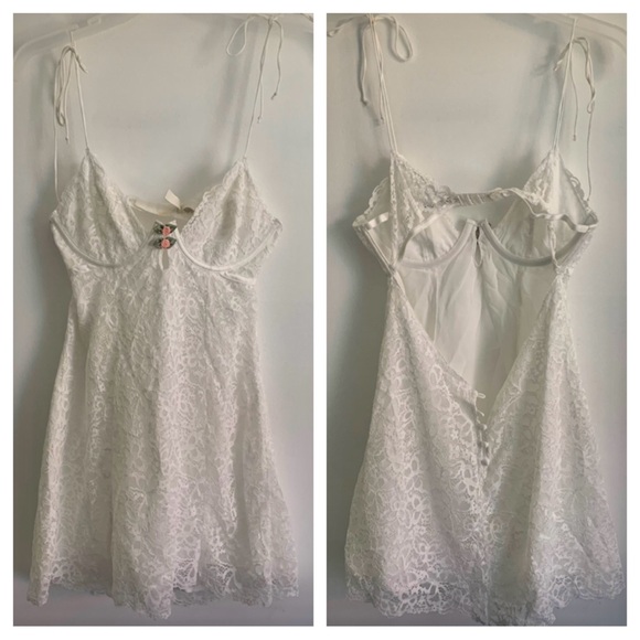 For Love and Lemons Lace Creamsicle Slip - Picture 3 of 11